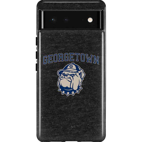 Georgetown University Hoyas Bulldog Pixel Cases